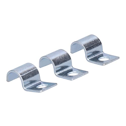 ACAGALA ACAGALA 20 PCS Einer Lochrohrklemme Zinkpackte Edelstahlrohrleitungsclip für Ruberringe Stahlrohre (6 mm) von ACAGALA