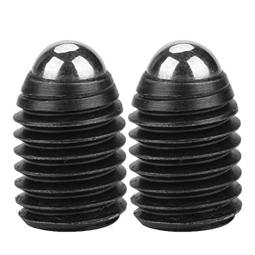 ACAGALA Acagala 10pcs M12 Schraubgewinde Sechskantbuchse Kohlenstoffstahlkugel Federlöcher Set Set (M12*16 (10pcs)) von ACAGALA