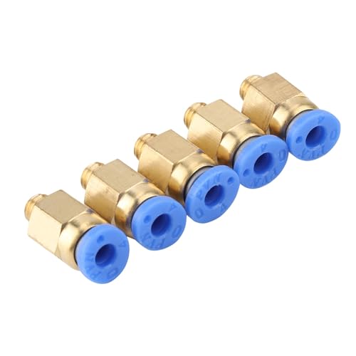 ACAGALA Acagala 5pcs 3D-Druckerzubehör PC4-M6 Direkt durch Pneumatische Gelenk Außendurchmesser 4 Mm von ACAGALA