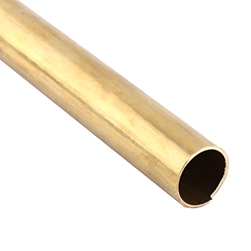 ACAGALA Acagala-Messingrohrrohrrohr Rundem Außendurchmesser 0,6-2 Cm Länge 50 Cm Modellherstellung (OD 20mm/0,79in) von ACAGALA