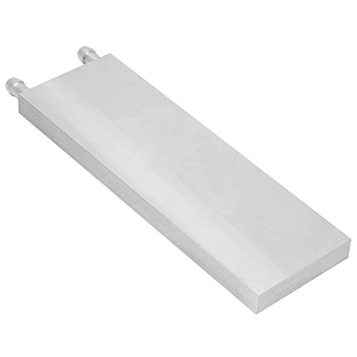 ACAGALA Aluminium Wasserkühlungsblock Wasserblockkühler CPU Wasserkühlkopf Flacher Abweichung (60 * 180 * 12 mm) von ACAGALA