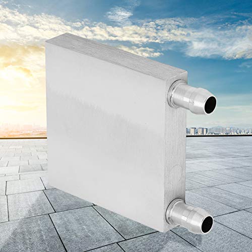 ACAGALA Aluminium Wasserkühlungsblock Wasserblockkühler CPU Wasserkühlkopf Flacher Abweichung (60 * 60 * 12 mm) von ACAGALA