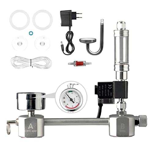 ACAGALA Aquarium DIY CO2 Generator System Kit CO2 Generator System mit Magnetventil Blasendiffusor Kohlendioxid Reaktor Kit für Pflanzen Aquarium ACAGALA Aquarium DIY CO2 Generator System Kit CO2 Generator System mit Magnetventil Blasendiffusor Kohlendioxid Reaktor Kit für Pflanzen Aquarium von ACAGALA