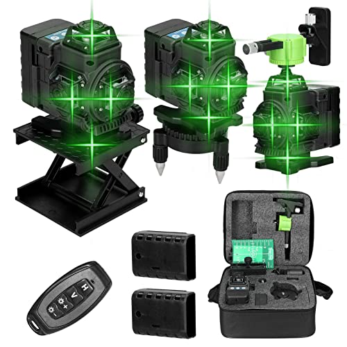 ACAGALA Multifunktionaler 16-Linien-Laser-Level 3 ° Selbstnivellierungsfunktion Nivellierungswerkzeug Omnidirektionaler Bodenwandaufkleber Heimwerker-Werkzeugset ACAGALA Multifunktionaler 16-Linien-Laser-Level 3 ° Selbstnivellierungsfunktion Nivellierungswerkzeug Omnidirektionaler Bodenwandaufkleber Heimwerker-Werkzeugset von ACAGALA