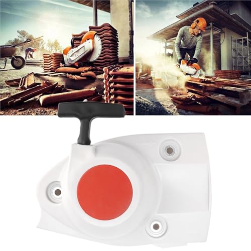 ACAGALA Rückstoßstarter mit Zusätzlichem Zugkabel für TS410 TS410Z TS420 TS420Z Beton Cut Off Säge von ACAGALA