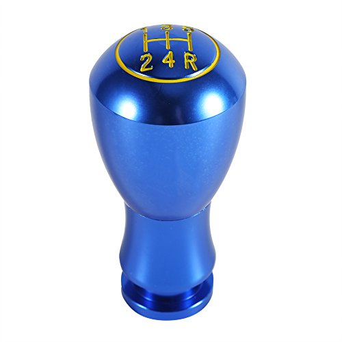 ACAGALA Universal 5 Speed ​​Car Auto Manual/Automatic Interior Gear Stick Shifter Hebelknopf (Blau) von ACAGALA