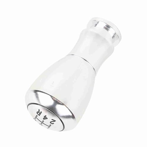 ACAGALA Universal 5 Speed ​​Car Auto Manual/Automatic Interior Gear Stick Shifter Hebelknopf (Silber) von ACAGALA