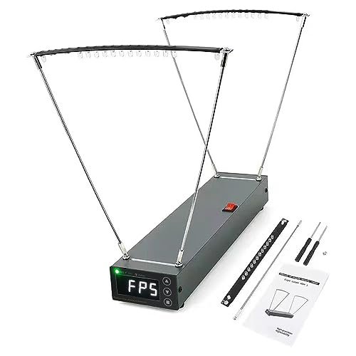 ACAGALA Laser-Geschwindigkeitsmesser 0-2000 m/s Präziser Tachometer für Projektile & Experimente Kompatibel mit Stativ von ACAGALA