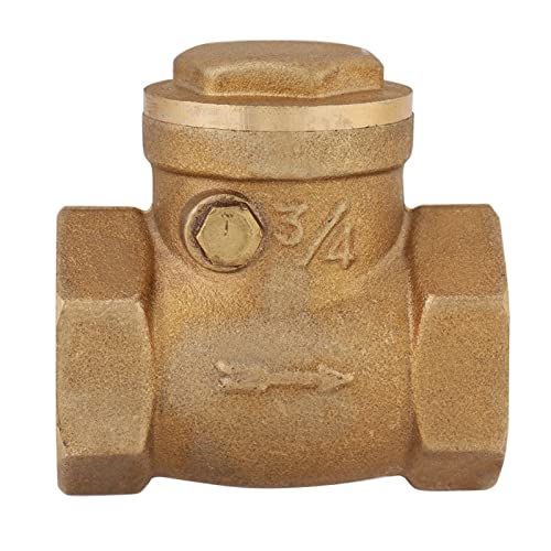 Acagala 1pc DN20 Weibliche Gewinde Messing Nicht -Return Swing Check Ventil 232psi von ACAGALA