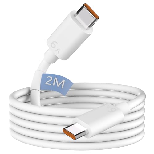 100W 6A USB C Kabel 2M SuperCharge USB C Kabel Ladekabel USB C für HONOR 200 Pro 200Lite Magic6 Lite Pro Magic7 Lite Pro Super Schnellladekabel für Huawei Pura 70 HONOR 400 90 70 Lite X8c X8b X6b 100W 6A USB C Kabel 2M SuperCharge USB C Kabel Ladekabel USB C für HONOR 200 Pro 200Lite Magic6 Lite Pro Magic7 Lite Pro Super Schnellladekabel für Huawei Pura 70 HONOR 400 90 70 Lite X8c X8b X6b von ACAGET