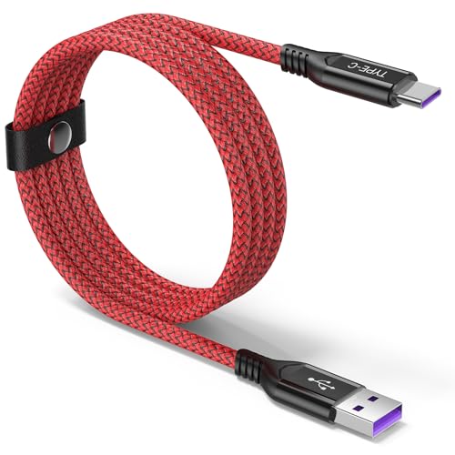 USB C Kabel 1.8 M 100W 6A Super Charge Nylon USB C Kabel Ladekabel USB C für HONOR 200 Pro 200 Lite Magic6 Lite Pro Magic7 Lite Pro Super Schnellladekabel für Huawei Pura 70 HONOR 90 70 Lite X8b X6b USB C Kabel 1.8 M 100W 6A Super Charge Nylon USB C Kabel Ladekabel USB C für HONOR 200 Pro 200 Lite Magic6 Lite Pro Magic7 Lite Pro Super Schnellladekabel für Huawei Pura 70 HONOR 90 70 Lite X8b X6b von ACAGET