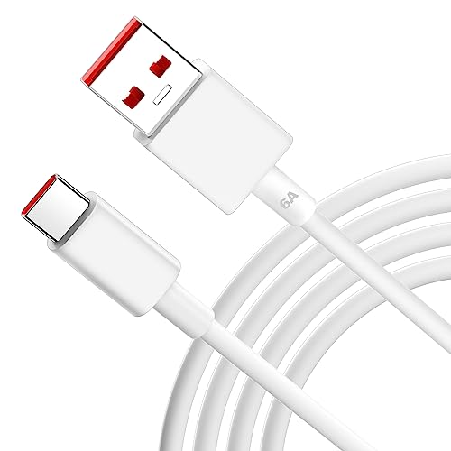USB C Kabel 3 meter 120W Typ C Ladekabel für Xiaomi 14T 13 12T 11T Pro,USB Typ C Schnellladekabel für Xiaomi 15 14 Ultra 13T 12 Lite 12X 11T,Redmi 14C 13C Note 14 13 12S 11 Pro,POCO F7 X7 F6 M6 X6 Pro von ACAGET