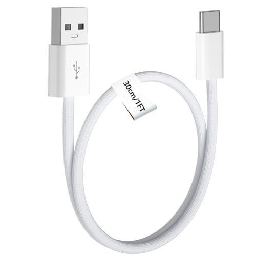 USB C Kabel Carplay Kabel für iPhone 16e 15 Pro Max,30cm 18W 3A USB auf USB C Kabel Datenkabel für Android Auto,Ladekabel Typ C Android Auto Kabel für Samsung Galaxy A16 A56 A36 A25 S25 edge Pixel 9 8 von ACAGET