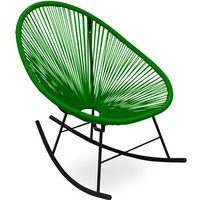 Outdoor-Stuhl - Garten-Schaukelstuhl - Acapulco Light green von PRIVATEFLOOR