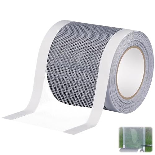 ACAREY Fliegengitter Reparatur Klebeband, 7 CM x 5 M Fliegengitter Reparatur Set, Wasserdichtes Strong Adhesive Reparaturband Fliegengitter Moskitonetz, Selbstklebend Fliegengitter Flicken (1 Stück) von ACAREY