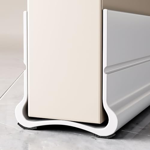 ACAREY Selbstklebende Türdichtung Zugluftstopper Dehnbar 3.5-5cm Winddicht Insektensicher Schalldämmend Für Türspalt 0.3-2cm (C) von ACAREY