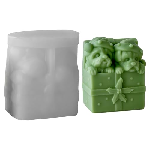 ACAREY Silikonform Gießformen Weihnachten Kerzenformen DIY Kerze Gussform Für Handgemachte Seifen und Dekoration ACAREY Silikonform Gießformen Weihnachten Kerzenformen DIY Kerze Gussform Für Handgemachte Seifen und Dekoration von ACAREY