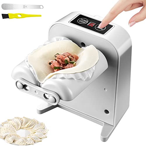 Elektrische Dumpling Maker Ravioli Former Nudelmaschine Automatisch Knödelmacher Teigtaschenformer, Ravioli Maker Ravioli Mold Knödelmaschine Edelstahl Küchenutensilien Küchenzubehör (Elektrische) von ACAREY