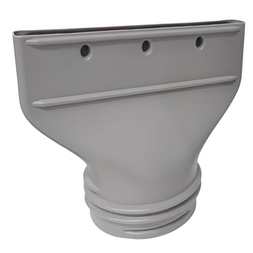 Flacher Klimaanlage Abluftschlauch Adapter, Mobile/Auto Klimagerät Schlauch Adapter für 130mm/150mm Durchmesser Abluftschlauch Klimagerät Fenster (Abluftschlauchadapter) von ACAREY