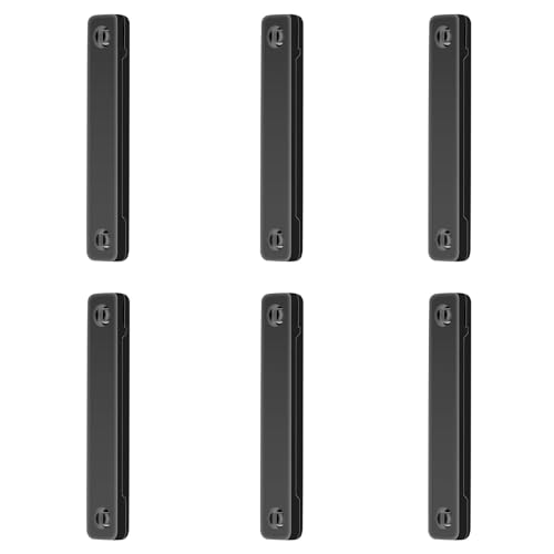 Fliegengitter Fenster Magnet mit Magnetbefestigung, Kein Bohren Oder Schrauben Selbstklebende, Insektenschutz Magnetfenster Ersatzmagnete (Schwarz x6) von ACAREY