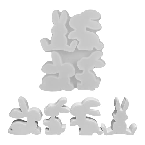Frühlingsdeko Silikonformen Gießformen Schmetterlinge Silikonform Ostern Silikon Gießform Frühling Silikonform Osterhase Gipsformen zum Gießen Epoxidharz Formen Giessformen Silikon (Ostern Hase) von ACAREY