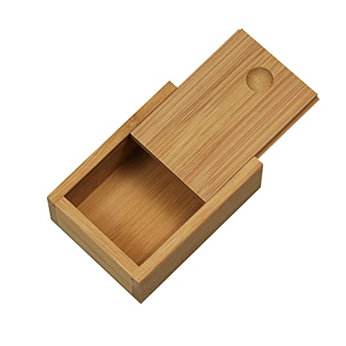 ACAREY Holz Schachtel Box Aufbewahrungsbox Mit Schiebedeckel, Holz Geschenkboxen Mit Deckel, Seifenkiste Vintage Holz Box Für DIY Craft Schmuck Seife von ACAREY