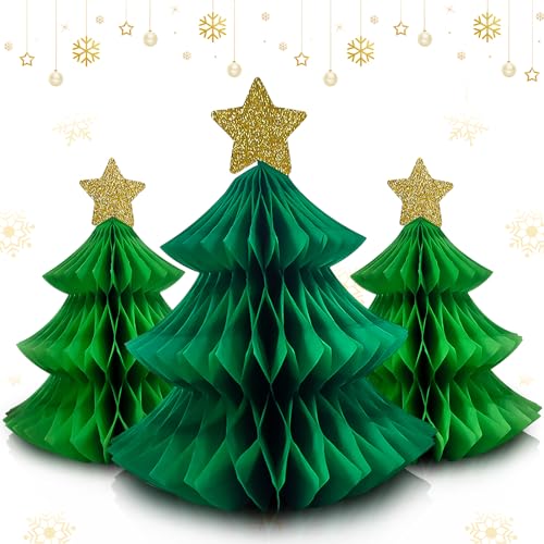 Tischdeko Weihnachten / Deko Weihnachten, Premium Wiederverwendbare Weihnachtsdeko, Weihnachtskugeln, Weihnachtsdeko Innen, Papier Weihnachtsbaum Deko, Weihnachtsdeko Tisch - Christmas Decorations (B) von ACAREY