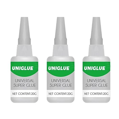Universeller Alleskleber Extra Starker Industriekleber, Mächtiger Universalkleber, Universal Superkleber, Universalkleber Extra Stark Für Handwerk DIY (20G-3PCS) von ACAREY