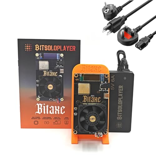 Bitcoin Miner 1.2TH/s Bitaxe Gamma 601 BTC Miner BM1370 Asic Chip 2.4G WiFi Crypto Miner Solo Lotterie mit Low Power Asic Bitcoins Mining Machine by ACAUTO Bitcoin Miner 1.2TH/s Bitaxe Gamma 601 BTC Miner BM1370 Asic Chip 2.4G WiFi Crypto Miner Solo Lotterie mit Low Power Asic Bitcoins Mining Machine by ACAUTO von ACAUTO