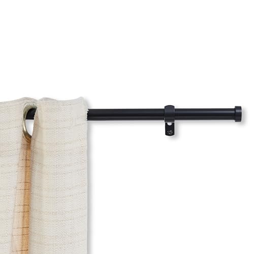 ACAZA Ausziehbare Gardinenstange - Verstellbare Vorhangstange - Stange von 125-240 cm - Schwarz ACAZA Ausziehbare Gardinenstange - Verstellbare Vorhangstange - Stange von 125-240 cm - Schwarz von ACAZA