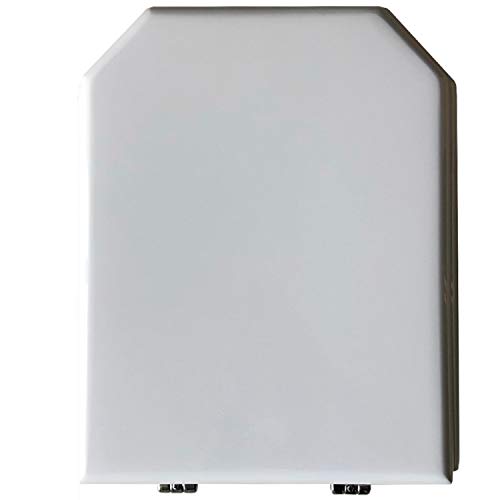 WC-Sitz Cesame Deco, weiß, verchromtes Scharnier WC-Sitz Cesame Deco, weiß, verchromtes Scharnier von ACB/COLBAM