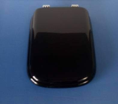 WC Ideal Standard Conca schwarz verchromter scharnierachsensitz WC von ACB/COLBAM
