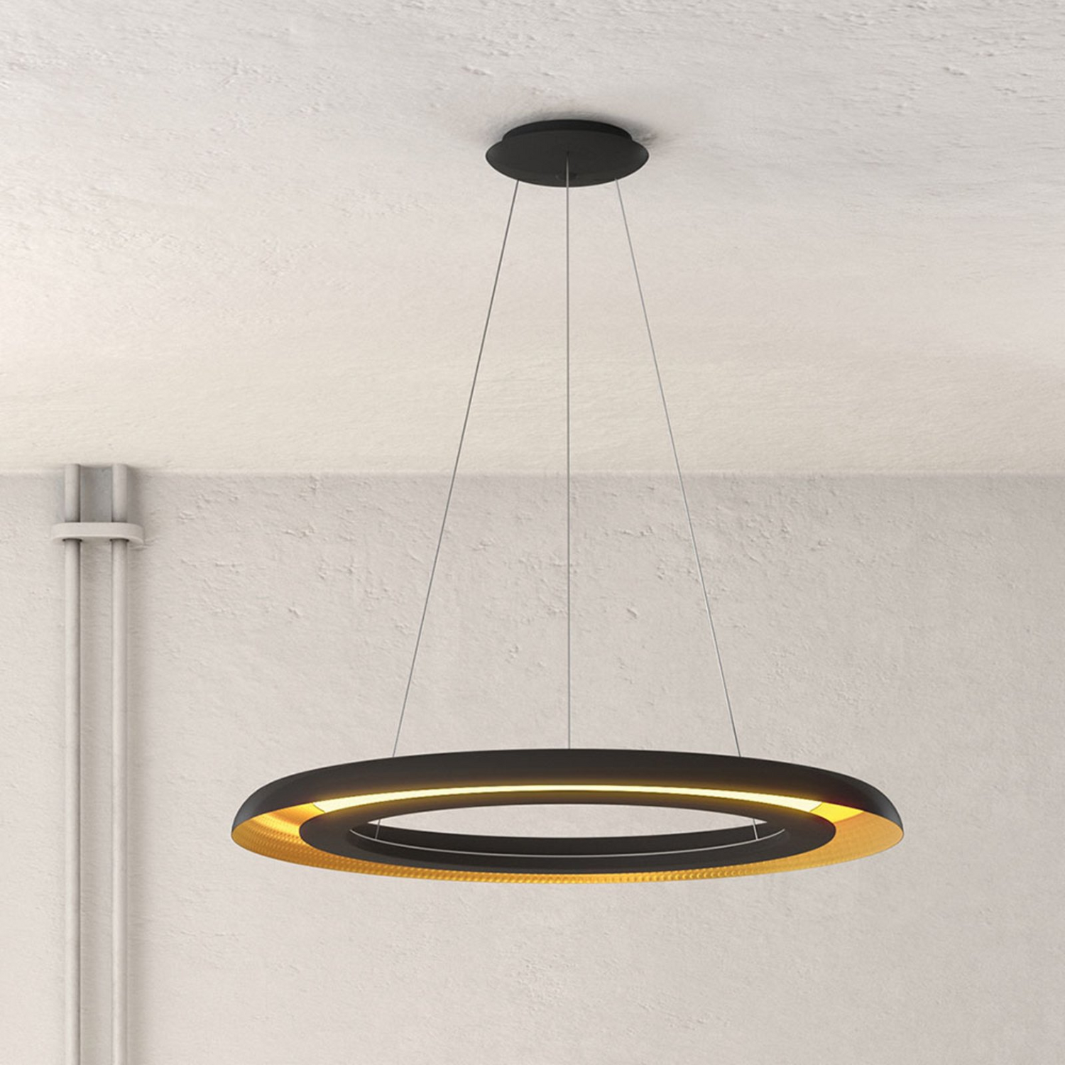 Acb Iluminación Led Hängeleuchte Hängelampe Lampe Leuchte Shiitake Schwarz/Gold B-Ware Acb Iluminación Led Hängeleuchte Hängelampe Lampe Leuchte Shiitake Schwarz/Gold B-Ware von ACB ILUMINACIÓN