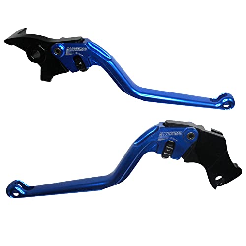 ACCOSSATO 1 Paar blaue Hebel für KTM 200 Duke / Rc200 von 2014 bis 2016 (CC 200) von ACCOSSATO