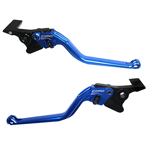 ACCOSSATO 1 Paar blaue Hebel für Motorrad Guzzi Audace von 2015 bis 2020 (CC 1400) von ACCOSSATO