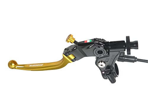 ACCOSSATO Kabelkupplung mit farbigem Gelenkhebel (Knauf+Hebel) mit Mikro im Lieferumfang enthalten für Kawasaki Z 1000 ABS von 2017 bis 2022 cc 1000 von ACCOSSATO
