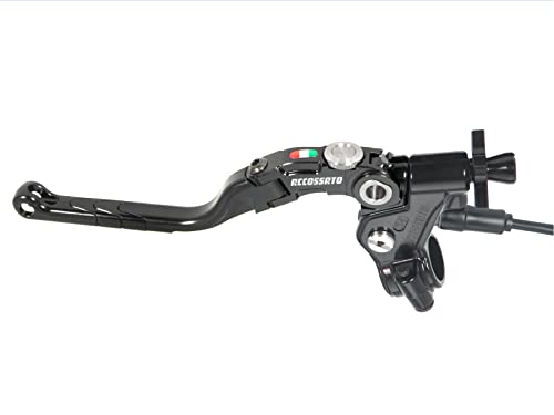ACCOSSATO Kabelkupplung mit farbigem Revolution-Hebel (Knauf+Einsatz+Regler), inkl. Micro für Honda CBR 1000 RR Fireblade von 2008 bis 2015 cc 1000 von ACCOSSATO