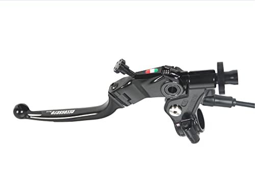 ACCOSSATO Kupplungssteuerung farbigem Gelenkhebel (Knauf+Hebel) mit Mikro, inklusive für Honda CBR 1000 RR Fireblade von 2008 bis 2015 cc 1000 von ACCOSSATO