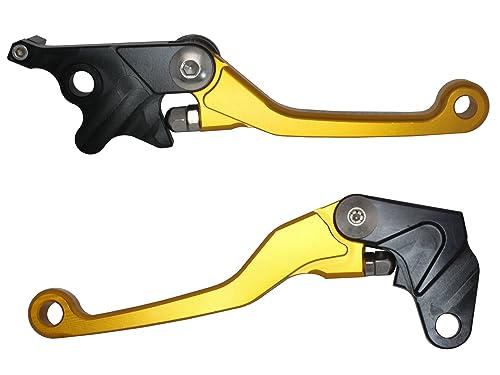 ACCOSSATO Paar Hebel Gold für Suzuki DR125SM von 2009 bis 2010 (CC 125) von ACCOSSATO