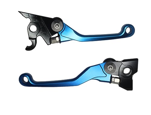 ACCOSSATO Paar Hebel blau für KTM 300XC/XC-W/EXC(SIX DAYS) von 2006 bis 2013 (CC 300) von ACCOSSATO
