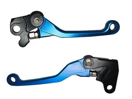 ACCOSSATO Paar Hebel blau für Yamaha WR 250F 2005-2016 (CC 250) von ACCOSSATO