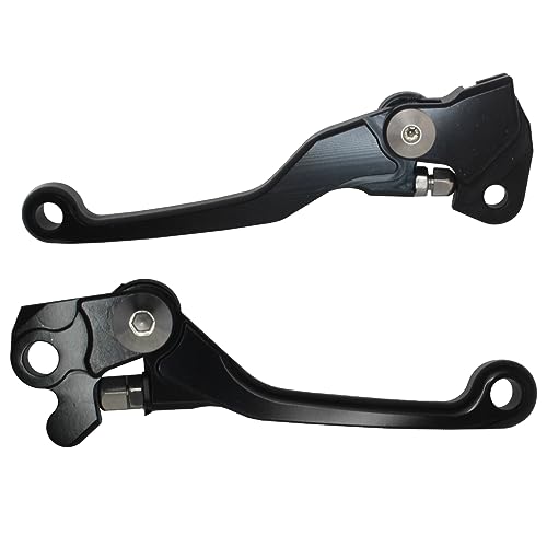 ACCOSSATO Paar Hebel schwarz für Suzuki RMZ250 2004 bis 2004 (CC 250) von ACCOSSATO