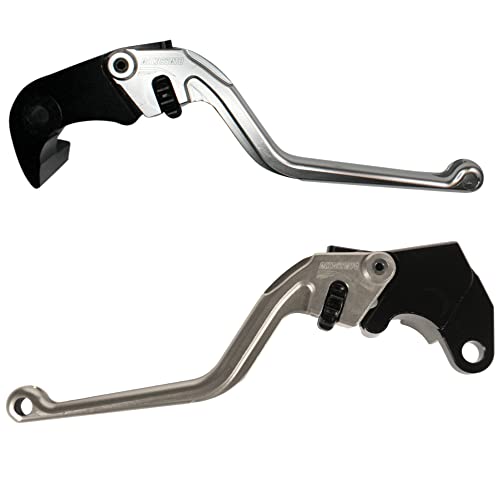 ACCOSSATO Paar graue Hebel für Suzuki Gsxr 600 von 2004 bis 2005 (CC 600) von ACCOSSATO