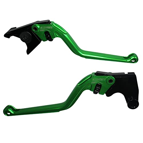 ACCOSSATO Paar grüne Hebel für Triumph Speed Four 2003 bis 2004 (CC 600) von ACCOSSATO