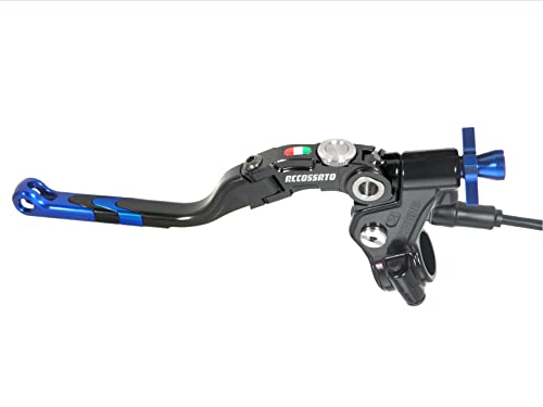 Kabelkupplung mit farbigem Revolution-Hebel (Knauf+Einsatz+Regler), inkl. Micro für Kawasaki Z 1000 ABS von 2017 bis 2022 cc 1000 von ACCOSSATO