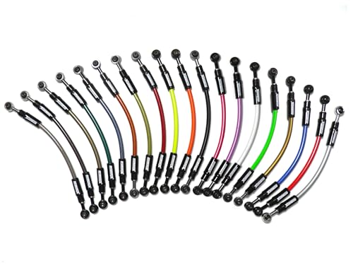 Kupplungsschlauch Accossato aus Luftfahrtgeflecht für Kawasaki VN1500 Classic D1-D2 E1 J1-J2 Drifter von 1999 bis 2003 (CC 1500) von ACCOSSATO