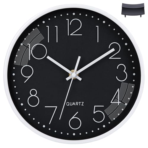 ACCSHINE Wanduhr Ohne Tickgeräusche Tischuhr Lautlos Modern 20cm Quarz Groß Batterie Wanduhr Einfach zu Lesen für Zimmer Zuhause KüChe Schlafzimmer Büro Schule ACCSHINE Wanduhr Ohne Tickgeräusche Tischuhr Lautlos Modern 20cm Quarz Groß Batterie Wanduhr Einfach zu Lesen für Zimmer Zuhause KüChe Schlafzimmer Büro Schule von ACCSHINE