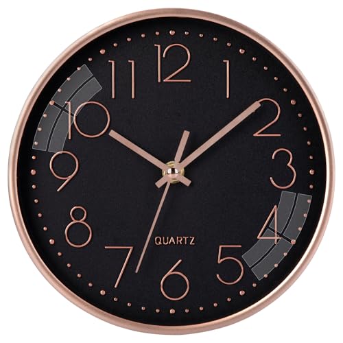 ACCSHINE Wanduhr Ohne TickgeräUsche Lautlos 30cm Modern Quarz Groß Batterie Betriebene Wanduhr Einfach zu Lesen für Zimmer Zuhause KüChe Schlafzimmer BüRo Schule von ACCSHINE