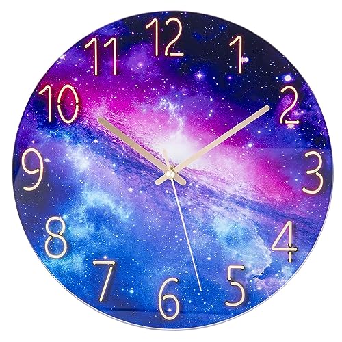 ACCSHINE Wanduhr Ohne TickgeräUsche Lautlos Modern 30cm Quarz Groß Batterie Betriebene Wanduhr Einfach zu Lesen für Zimmer Zuhause KüChe Schlafzimmer BüRo Schule von ACCSHINE