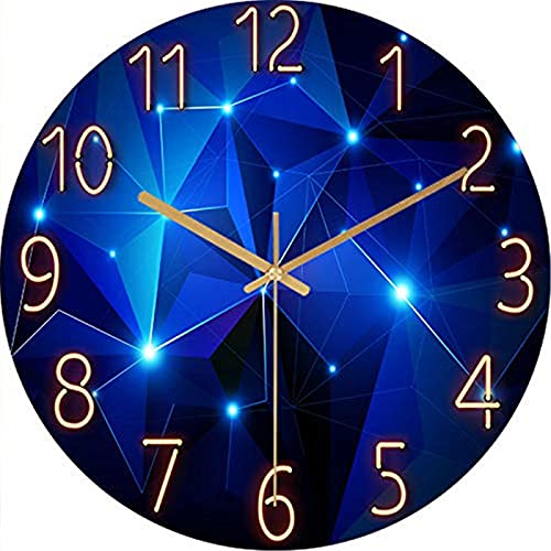 ACCSHINE Wanduhr Ohne Tickgeräusche Lautlos Modern 30cm Quarz Groß Batterie Betriebene Wanduhr Einfach zu Lesen für Zimmer Zuhause Wohnzimmer KüChe Schlafzimmer BüRo Schule von ACCSHINE